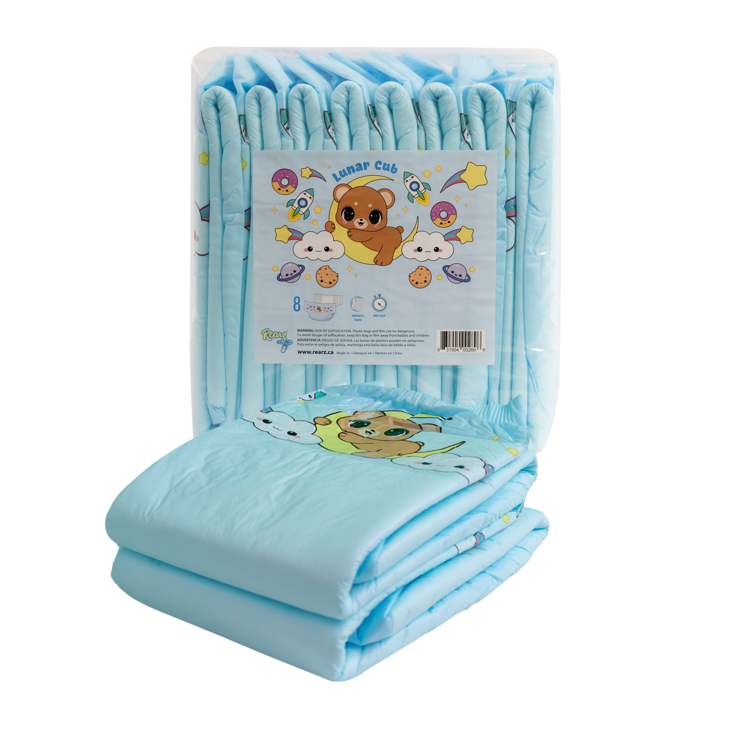 Rearz - Adult Diapers - Lunar Cub