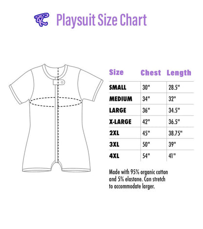 Rearz - Adult Playsuit - Dinosaur