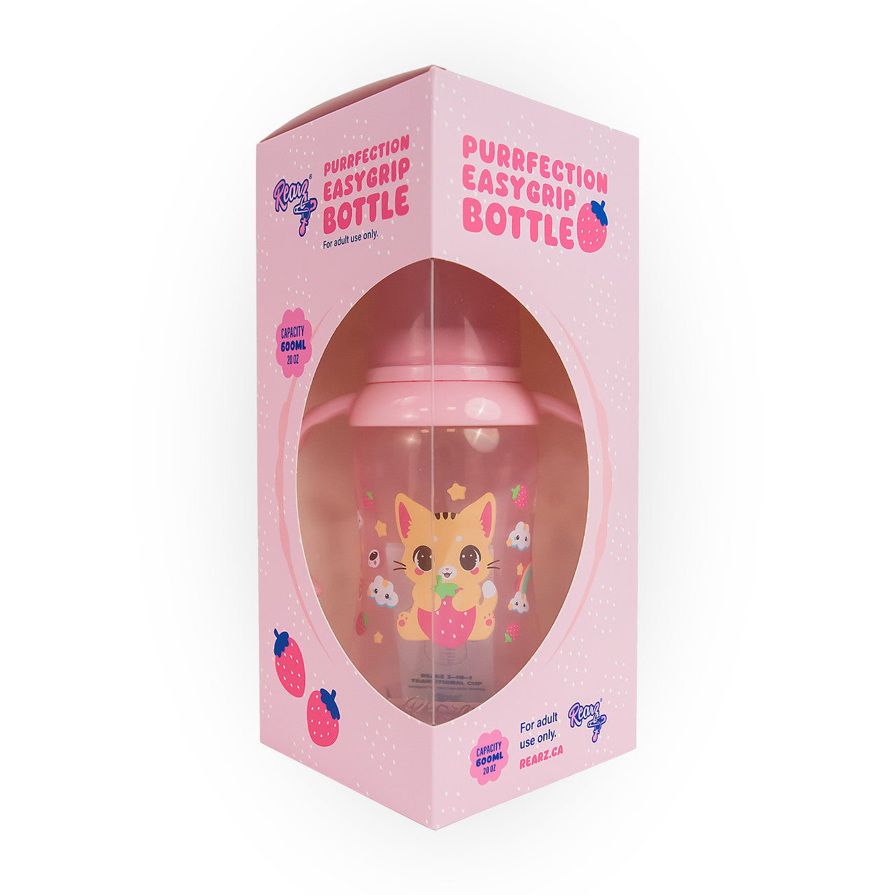 Rearz - Easy Grip Adult Bottle - Purrfect
