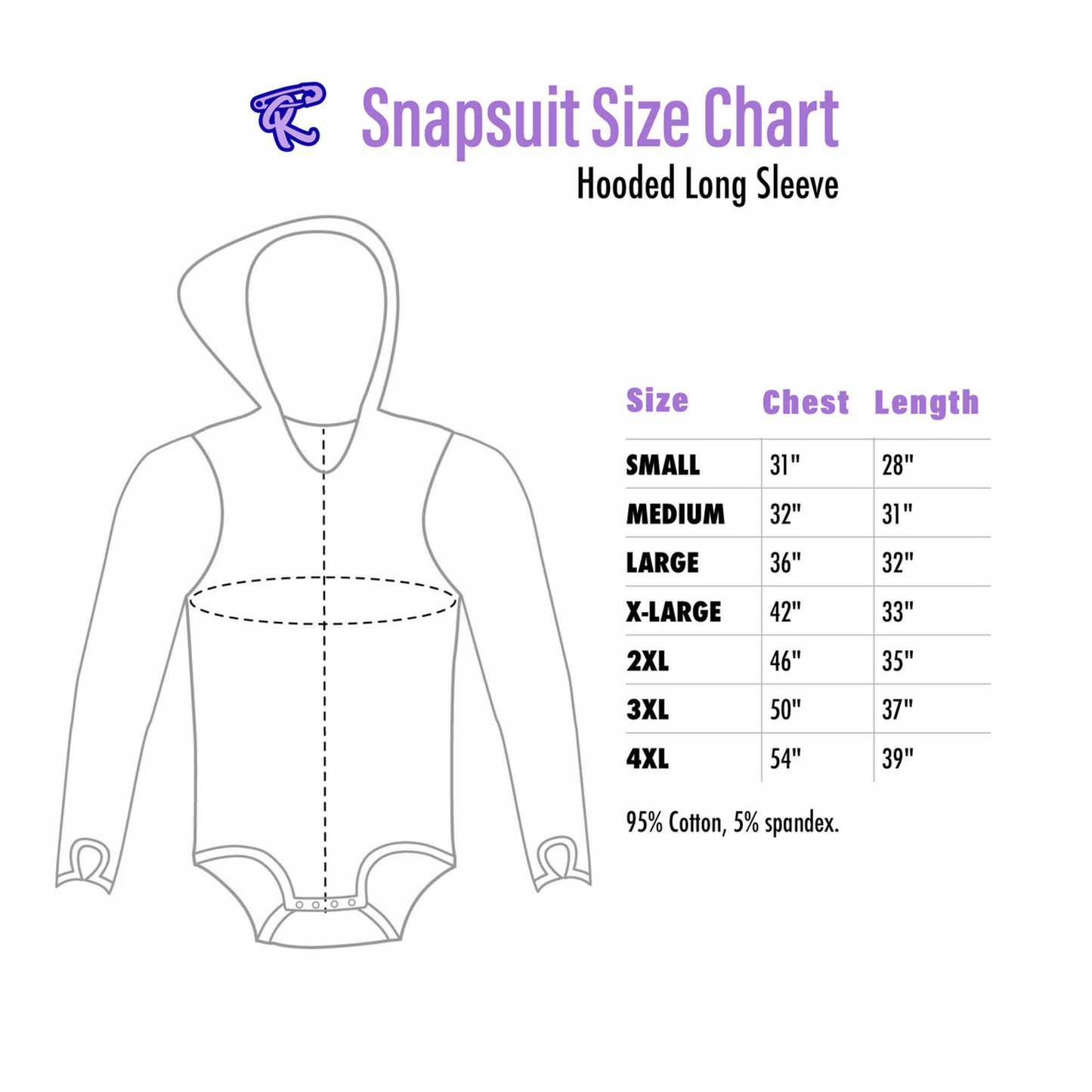 Rearz - Unisex Adult Hooded Bodysuit - Daydreamer