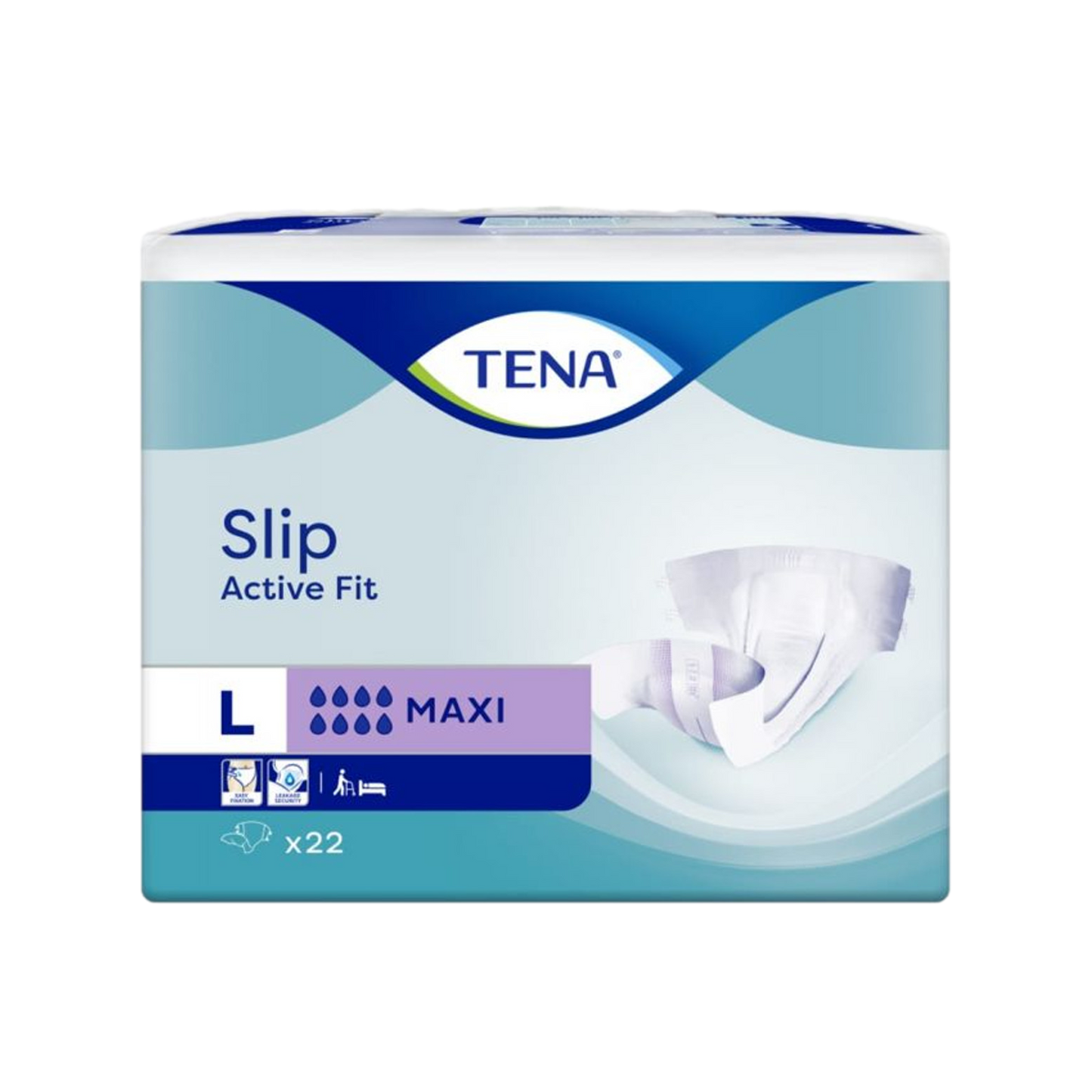 TENA - Slip - Active Fit - Maxi - Incontinence Briefs