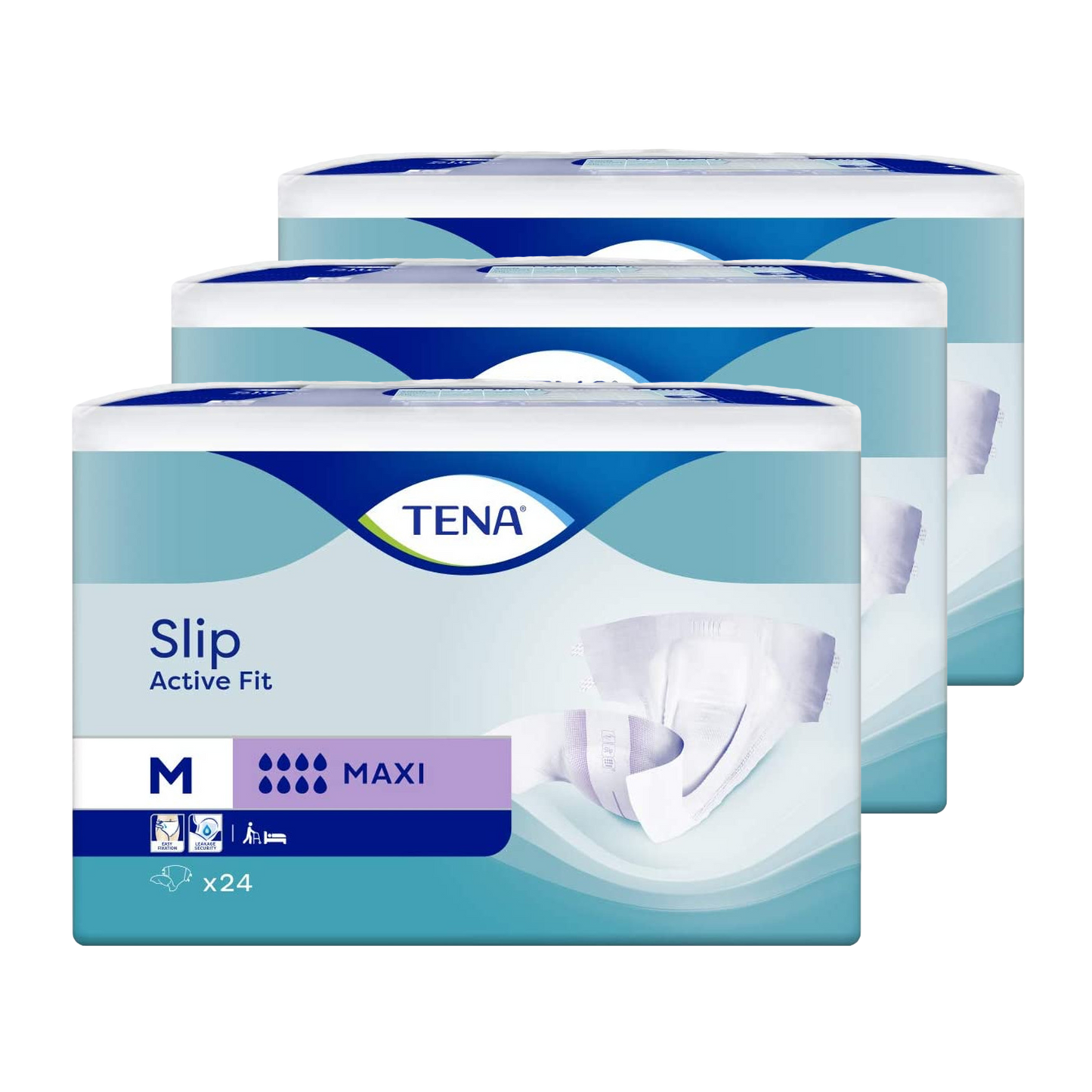 TENA - Slip - Active Fit - Maxi - Incontinence Briefs