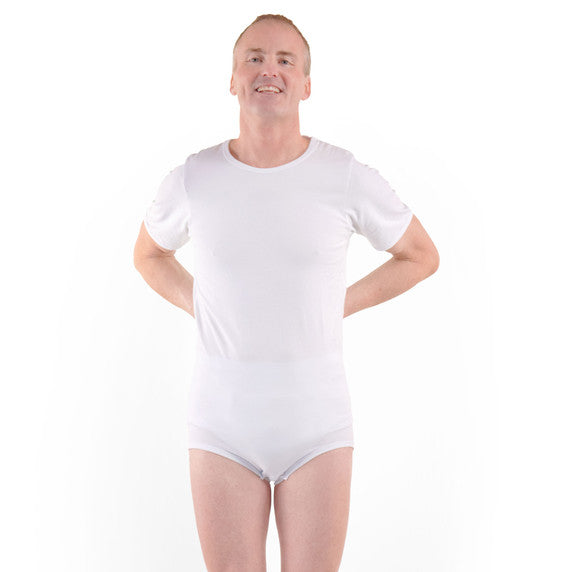 Rearz - Unisex Adult Bodysuit - White