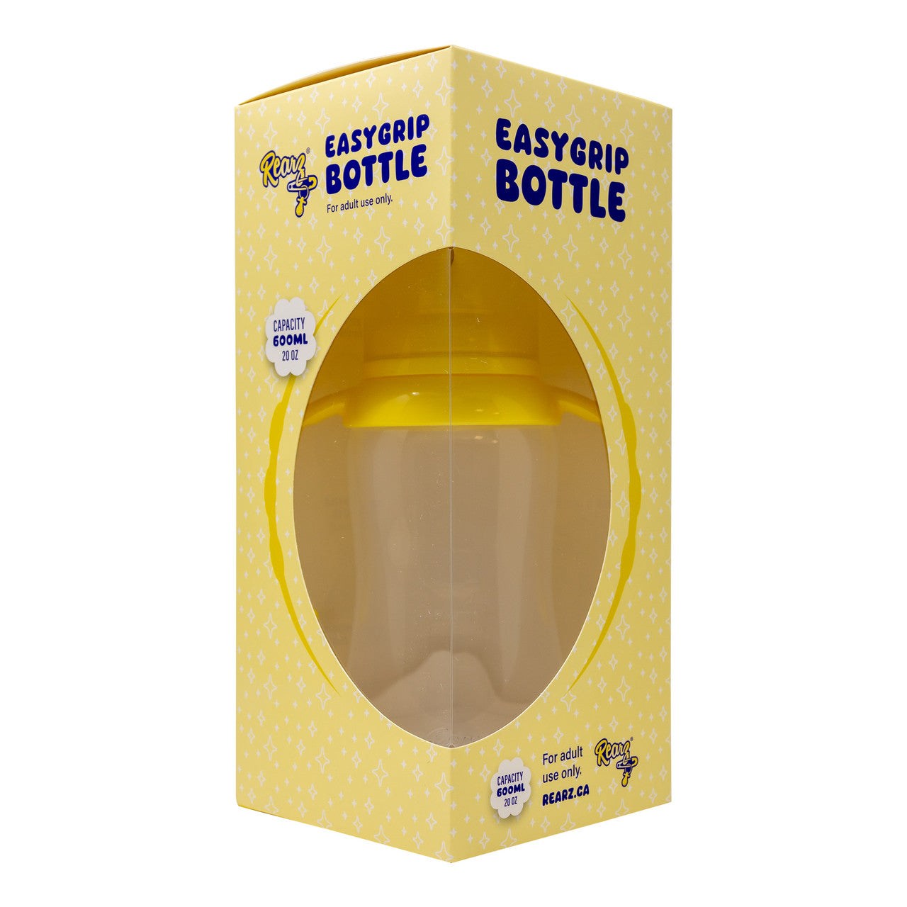 Rearz - Easy Grip Adult Bottle - Yellow