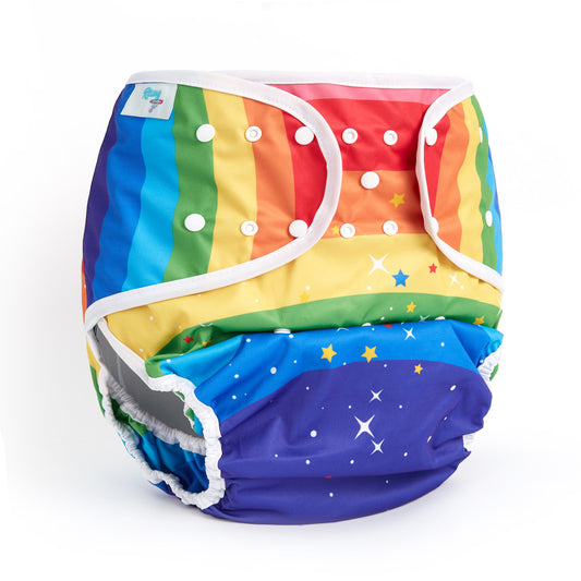 Rearz - Adult Diaper Cover/Wrap - Rainbow Star