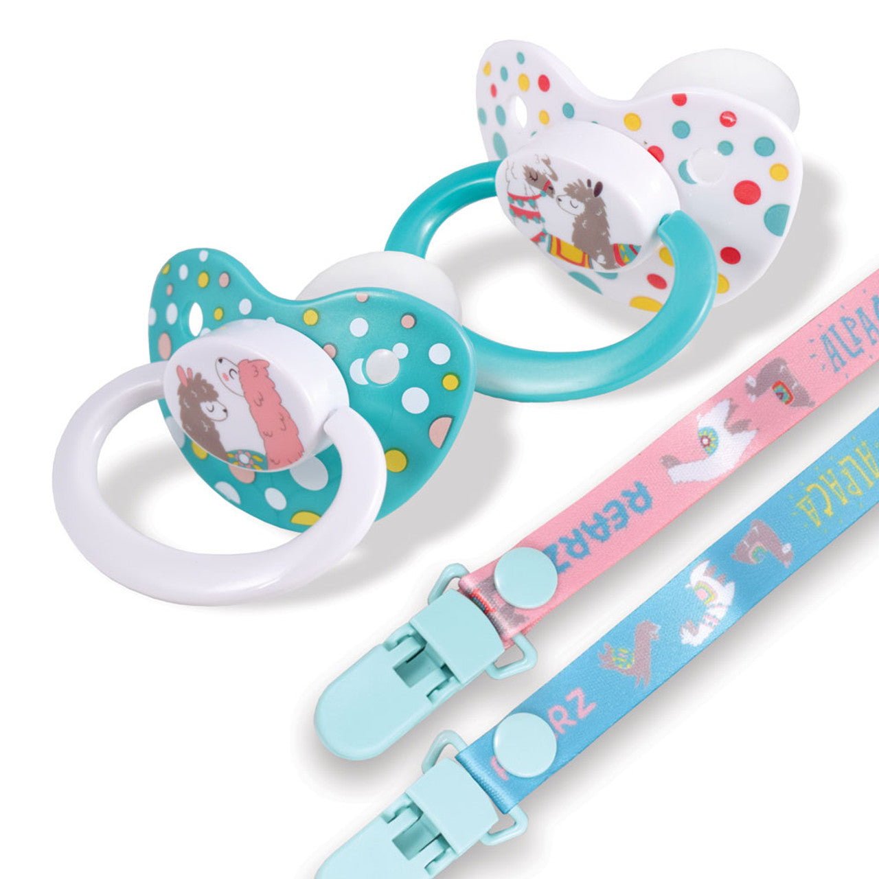 Rearz - Pacifier Set - Alpaca – Diapersharks.com