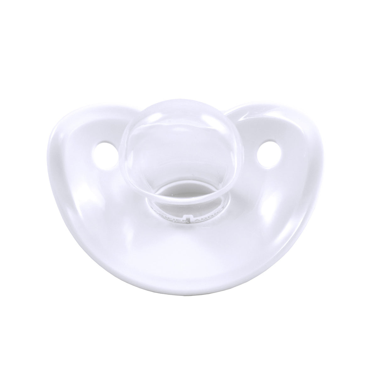 Pixie Pacifier Fixx - Jumbo Adult Pacifier - Pink Rebel – Diapersharks.com