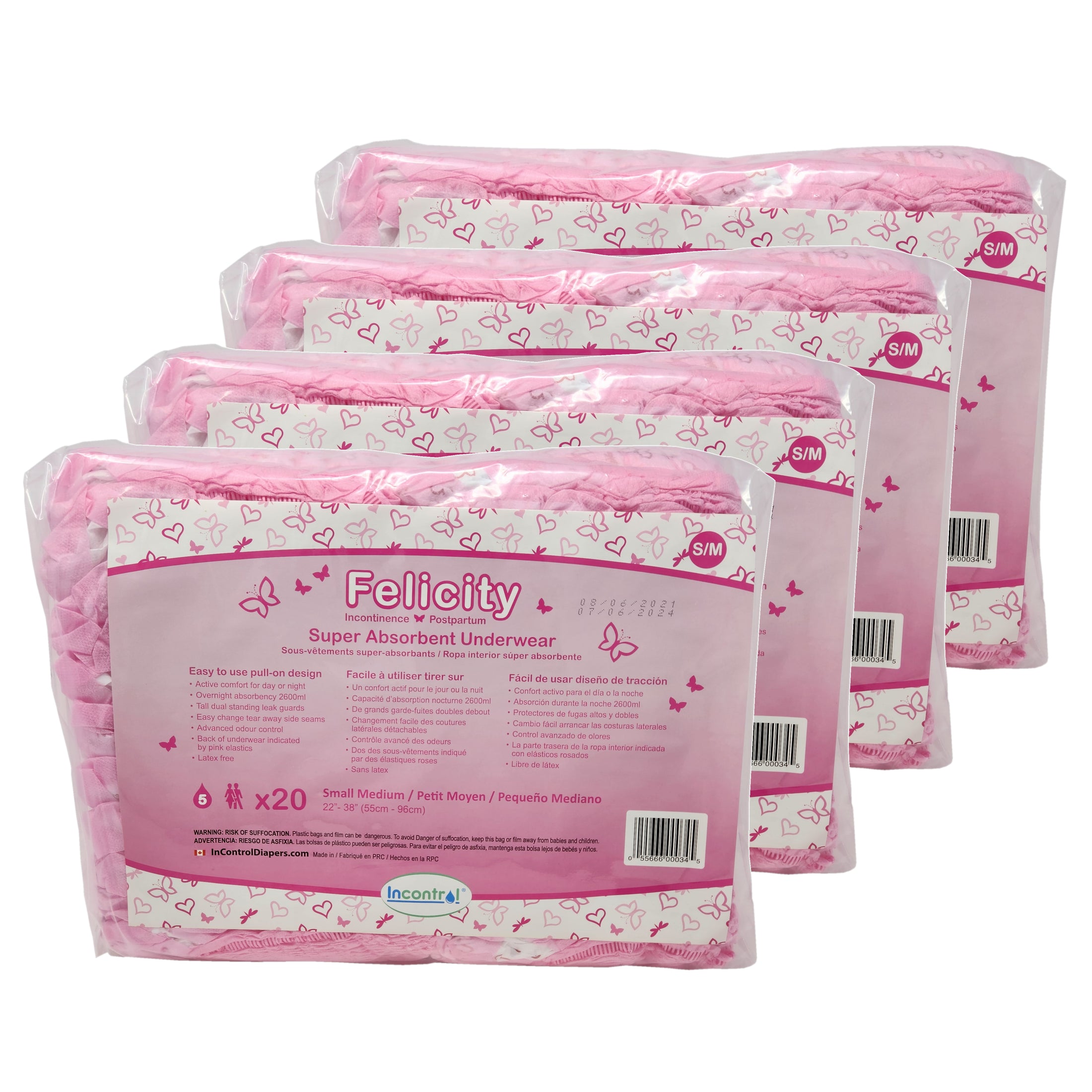 InControl Super Absorbent Underwear Felicity