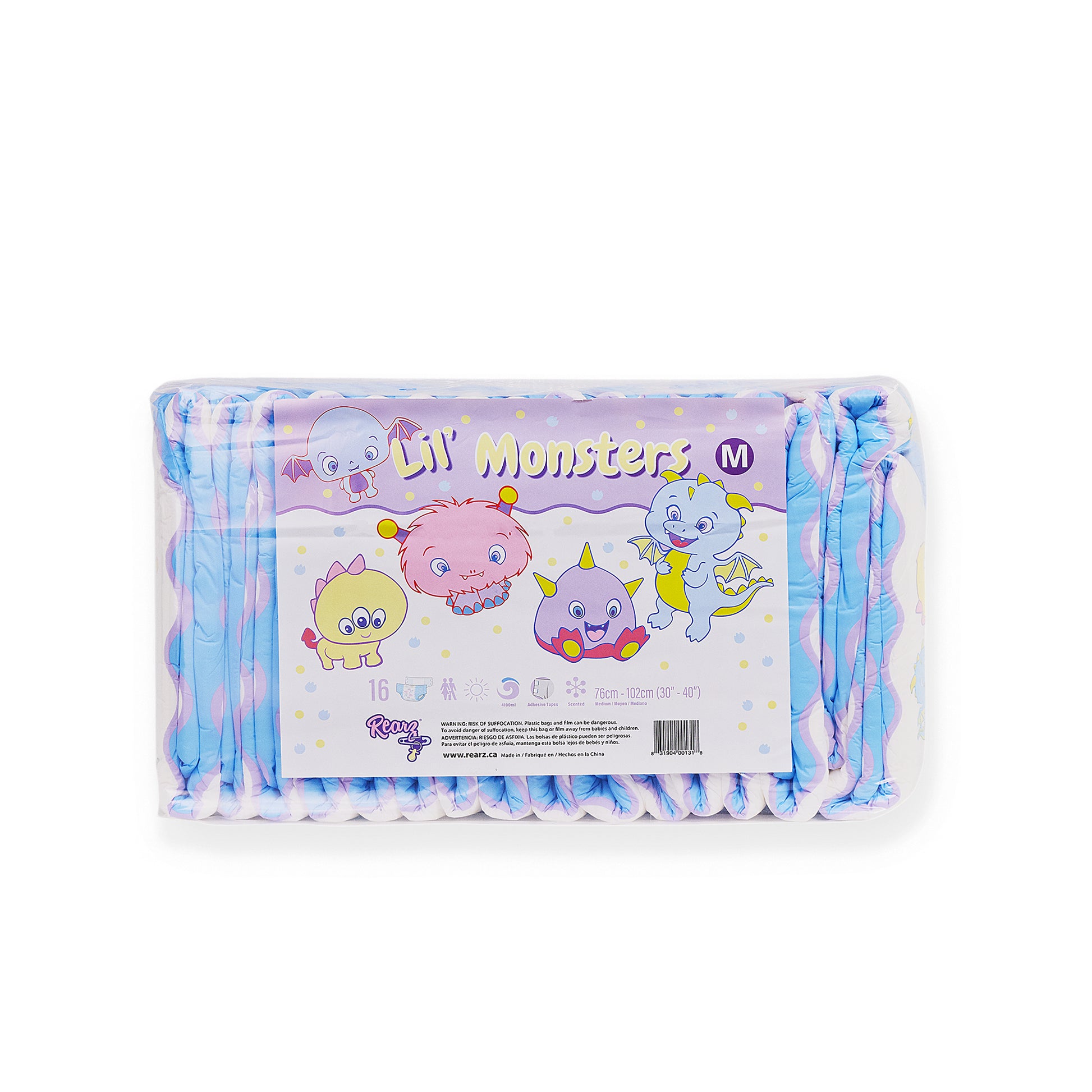 Rearz - Adult Diapers - Lil' Monsters –