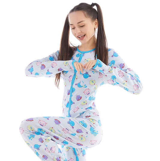 Rearz - Footed Jammies - Lil' Monsters