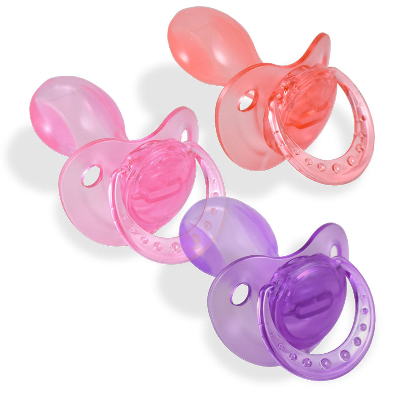 Pacifier Addict - Pacifier Set - Small Shield - Girls – Diapersharks.com