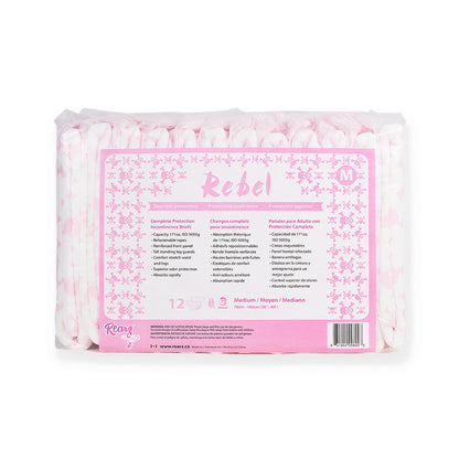 Rearz - Pink Rebel - Adult Diapers